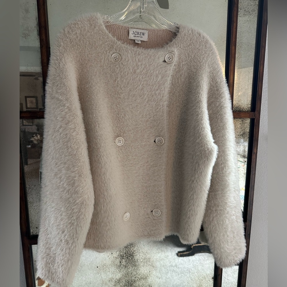 J Crew Collection Oversized -Double faced wool blend jacket size XXS